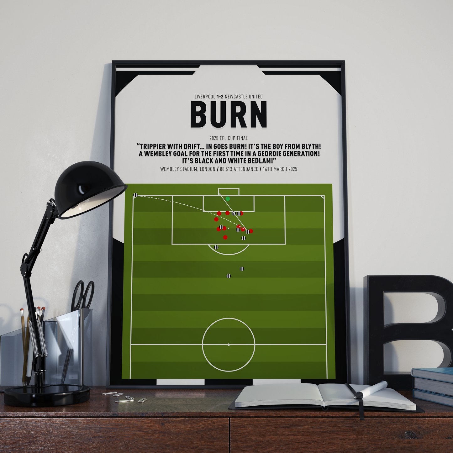 Dan Burn Goal – Liverpool vs NEWCASTLE UTD – 24/25 League Cup Final