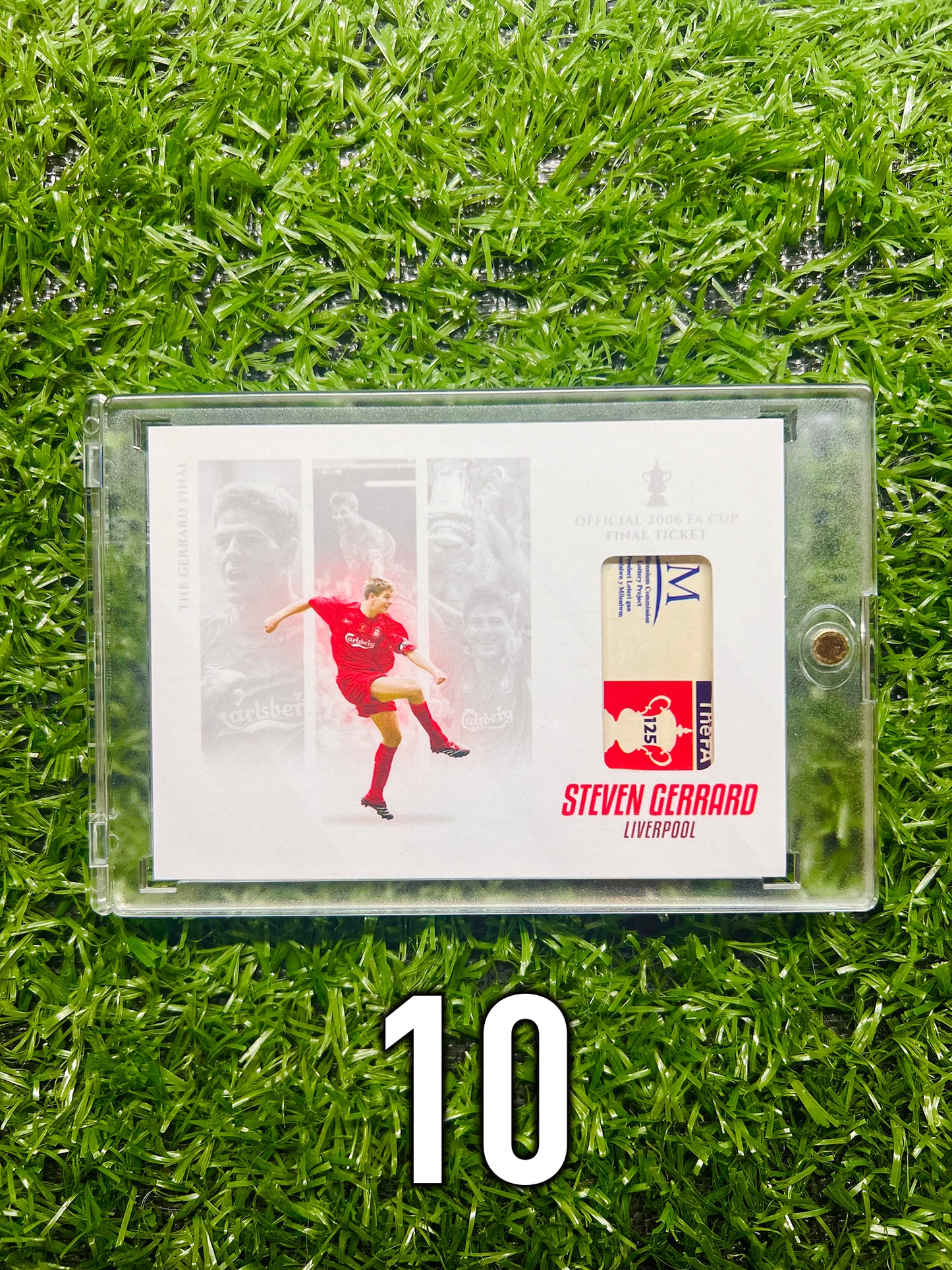 The Gerrard Final - Custom FA Cup Final 2006 Patch Card