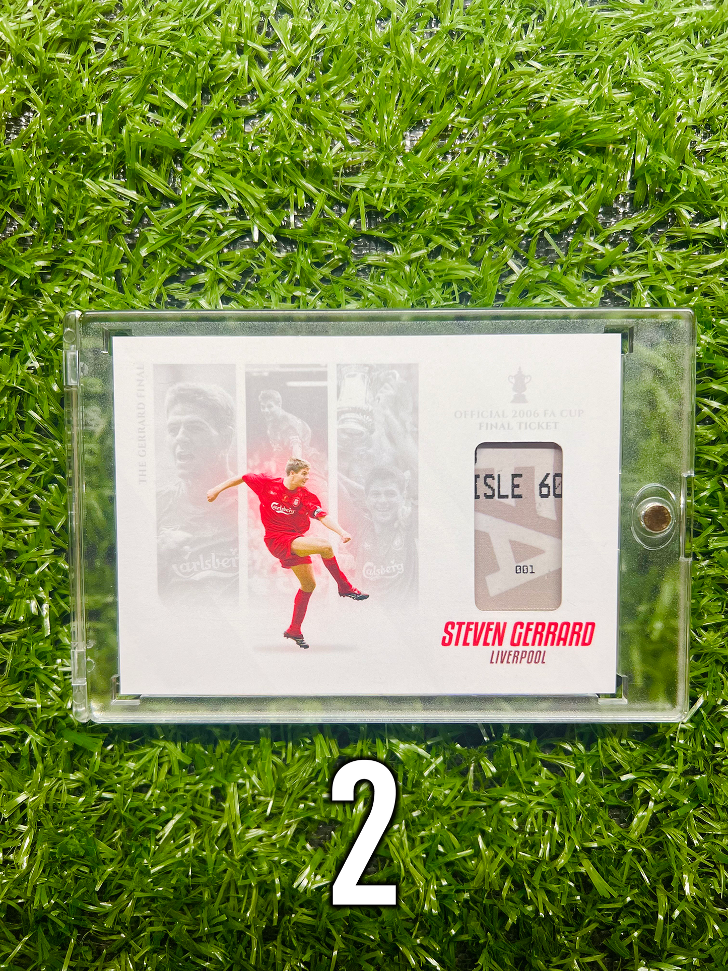The Gerrard Final - Custom FA Cup Final 2006 Patch Card