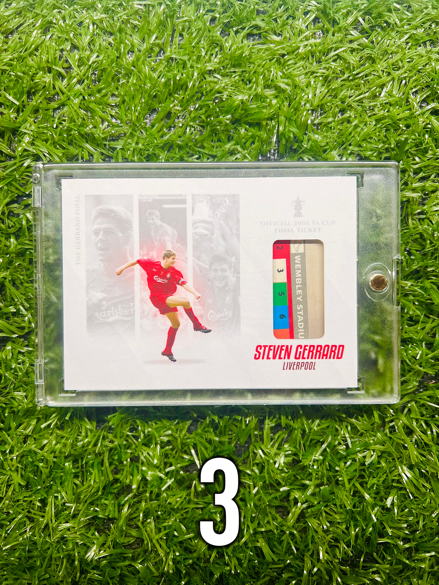 The Gerrard Final - Custom FA Cup Final 2006 Patch Card