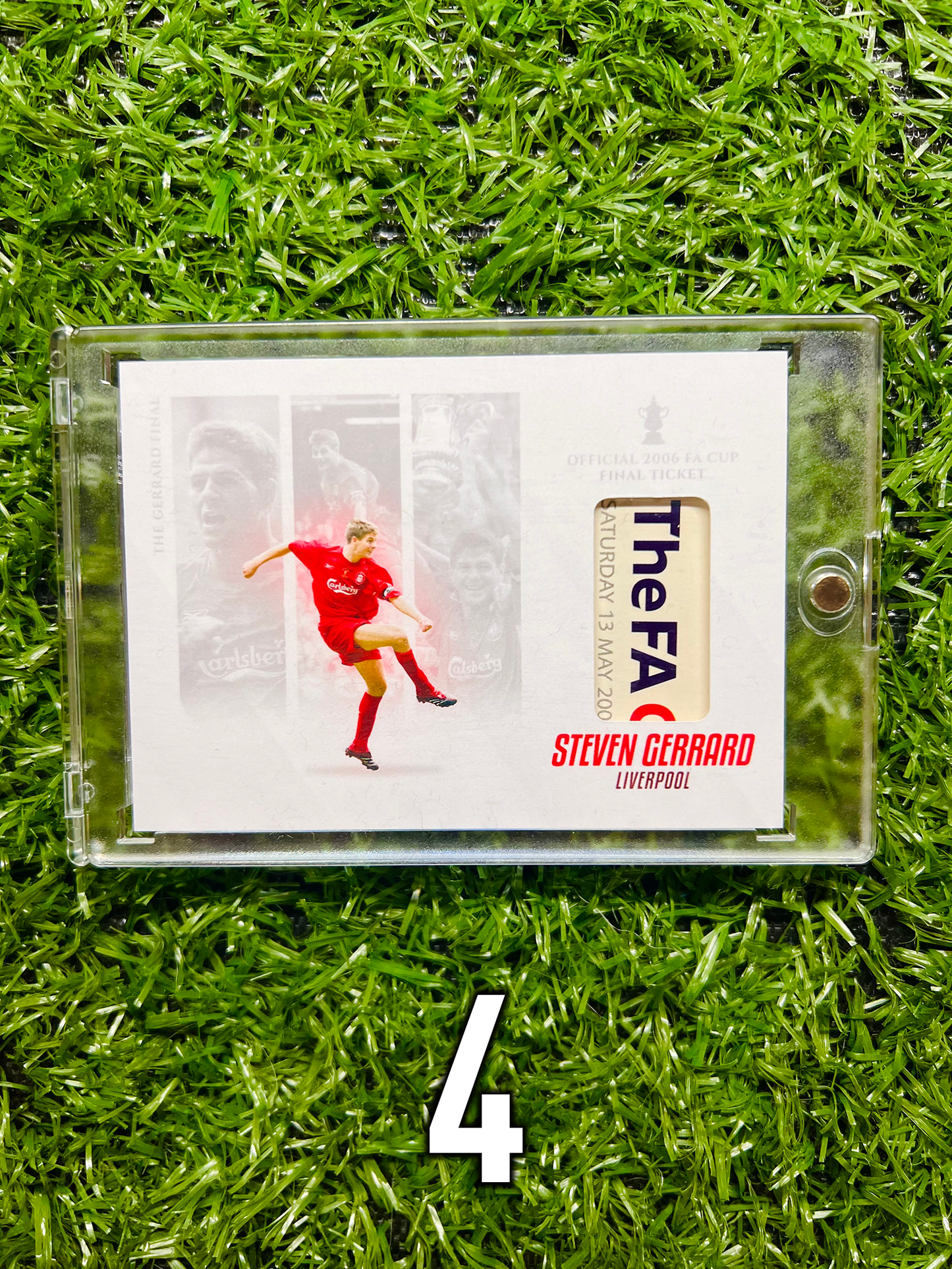 The Gerrard Final - Custom FA Cup Final 2006 Patch Card