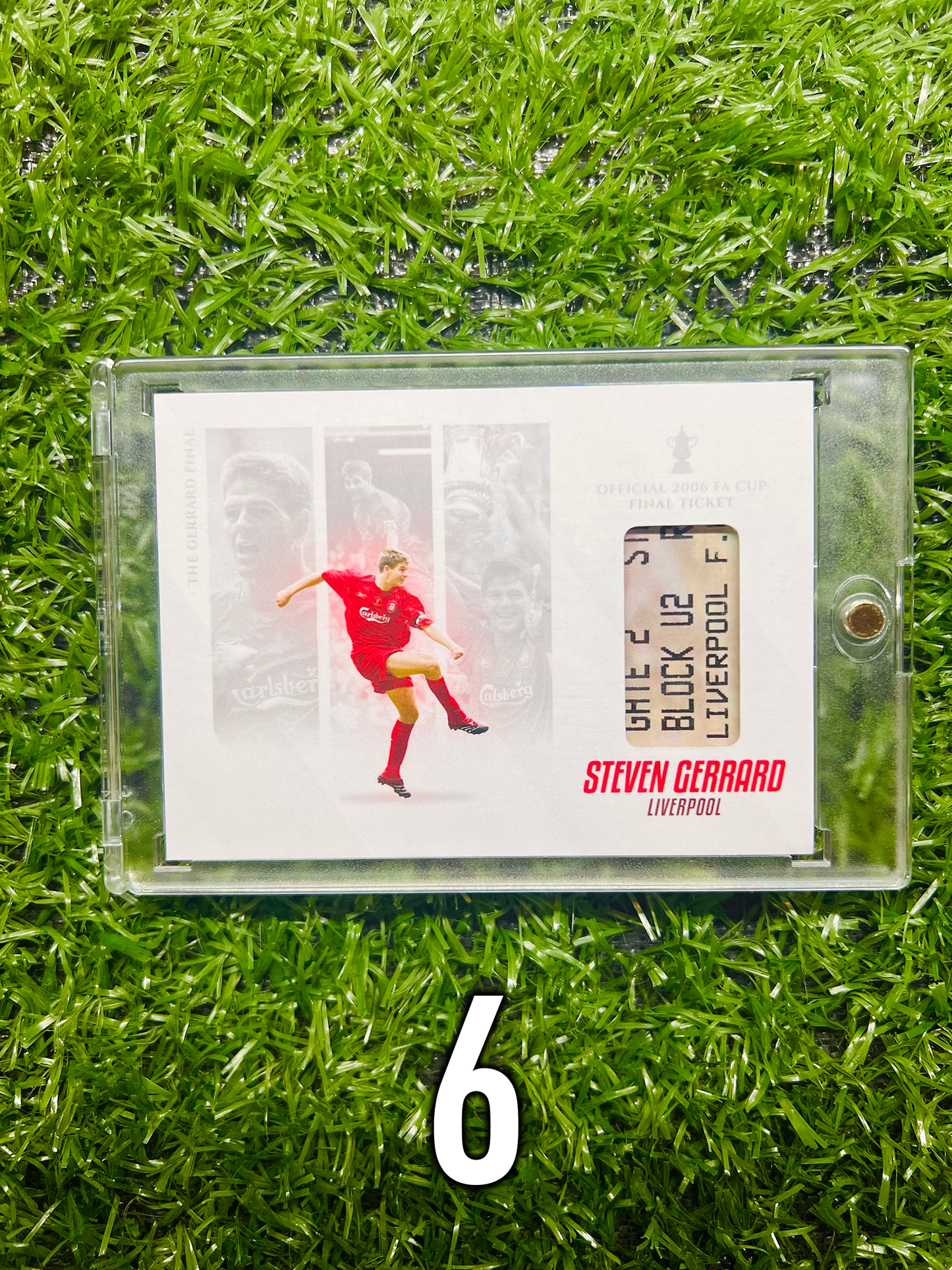 The Gerrard Final - Custom FA Cup Final 2006 Patch Card