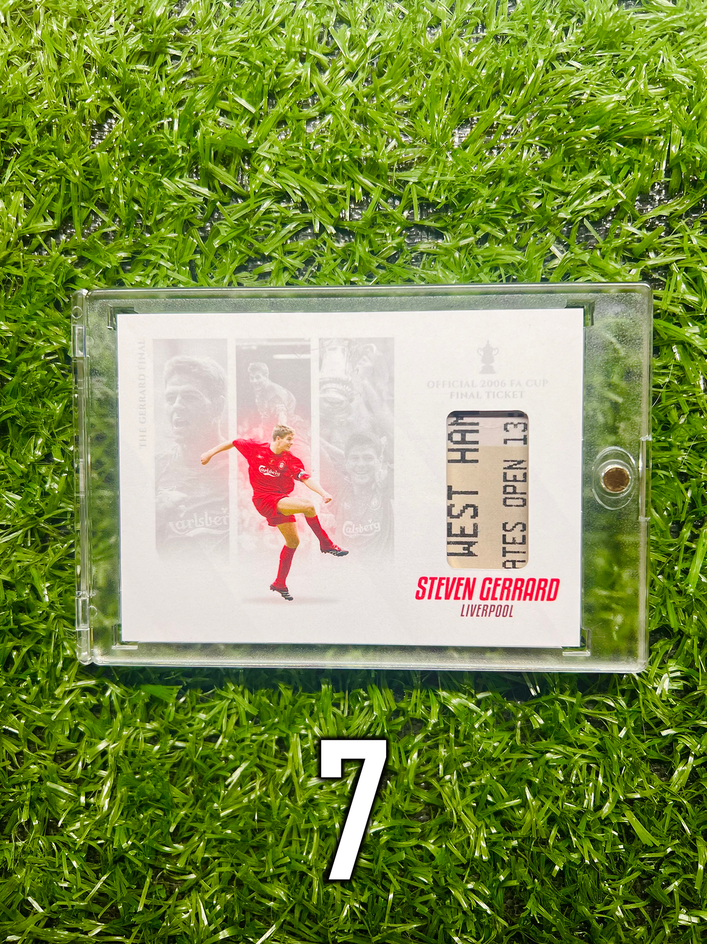 The Gerrard Final - Custom FA Cup Final 2006 Patch Card