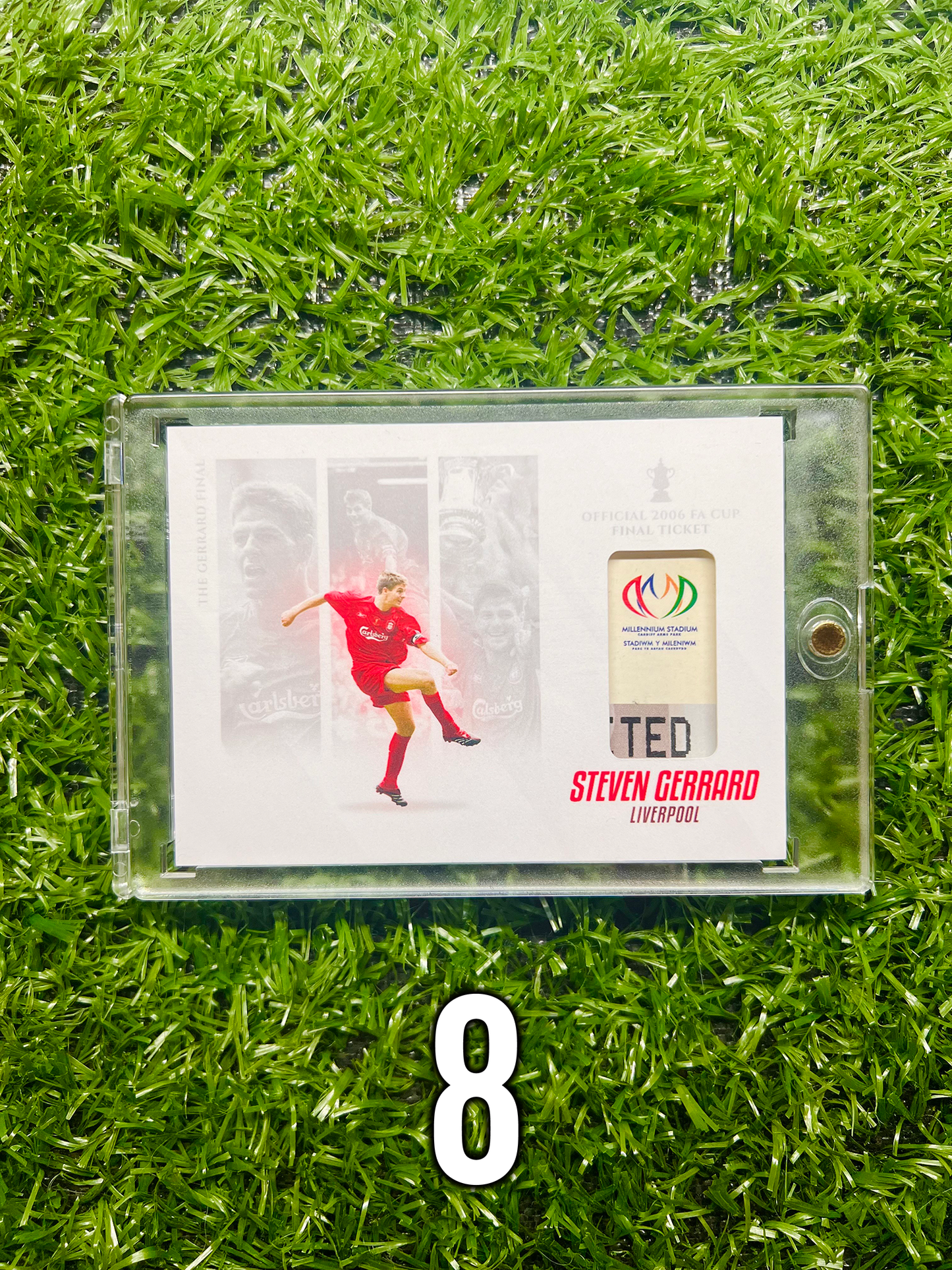 The Gerrard Final - Custom FA Cup Final 2006 Patch Card