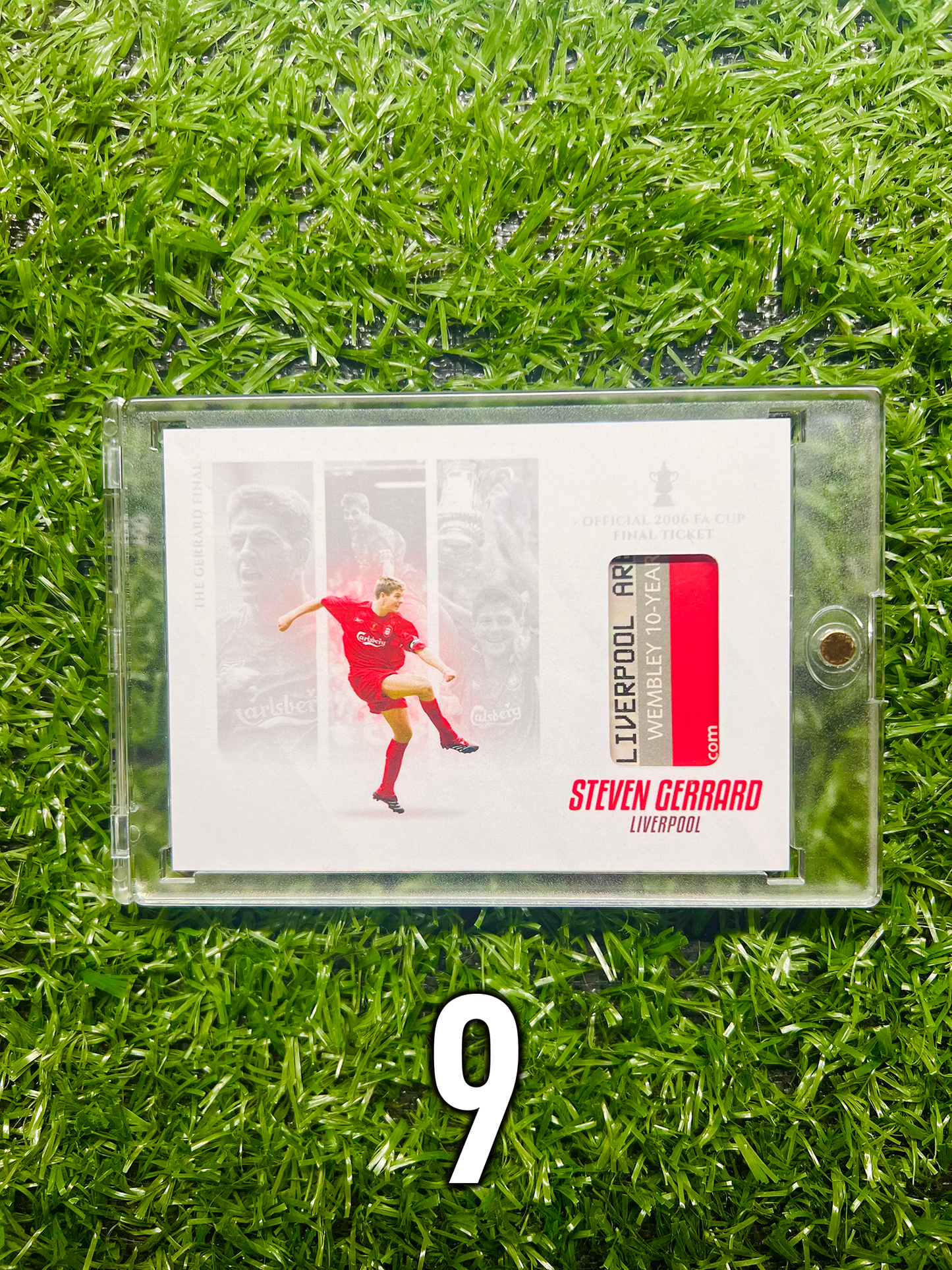 The Gerrard Final - Custom FA Cup Final 2006 Patch Card
