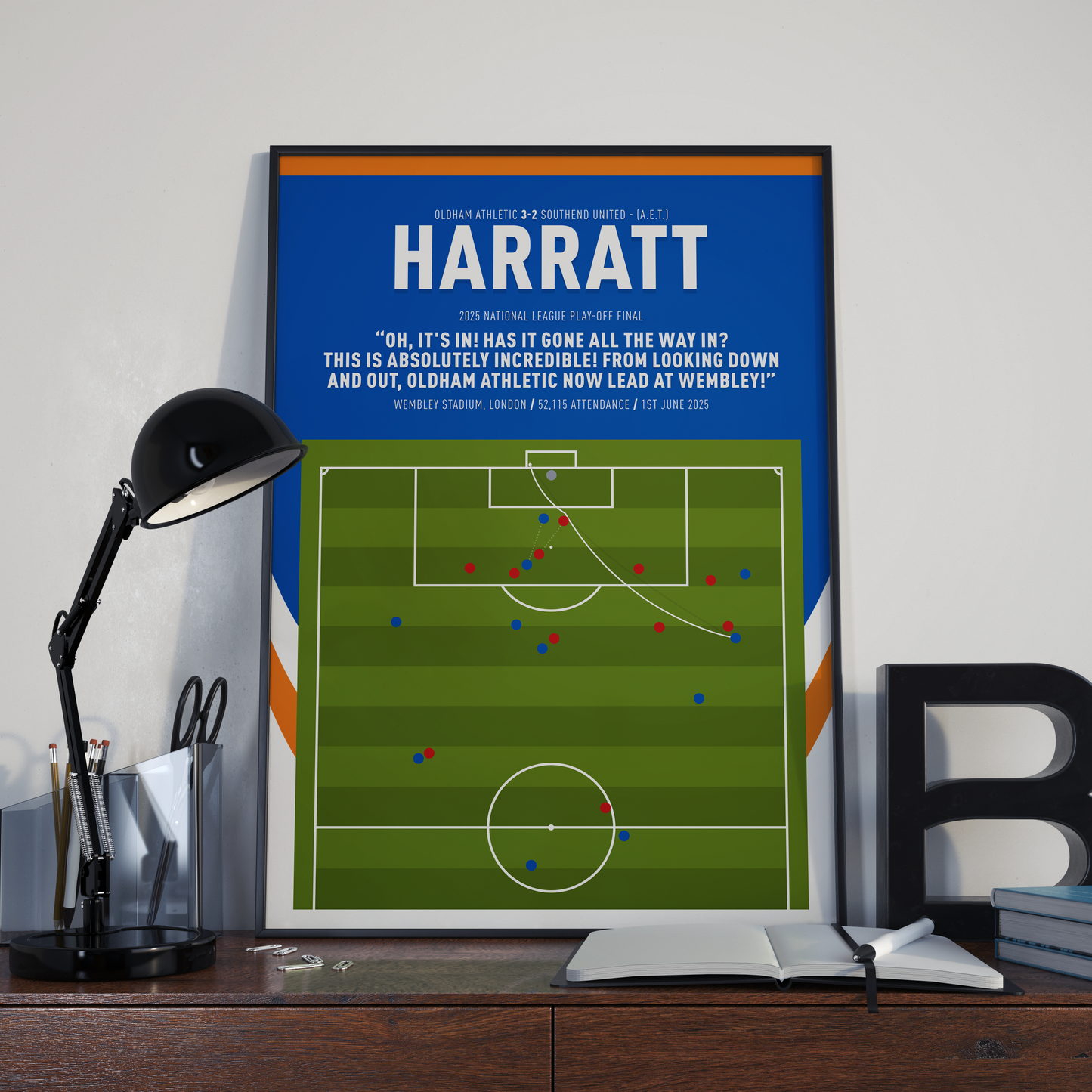 Kian Harratt Goal – OLDHAM ATHLETIC vs Southend United – 2025 National League Play-Off Final