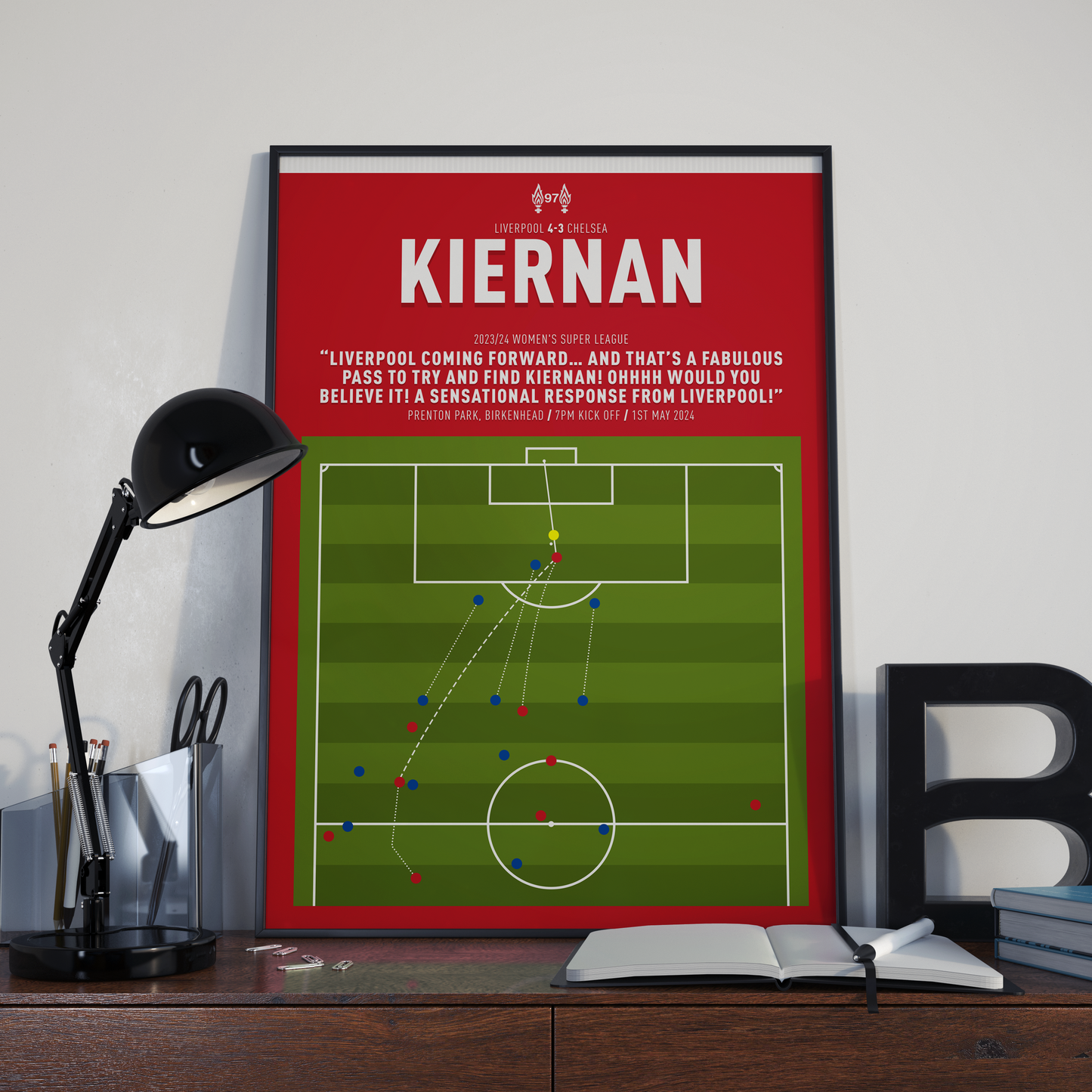 Leanne Kiernan Goal – LIVERPOOL W vs Chelsea W – 23/24 Women's Super League