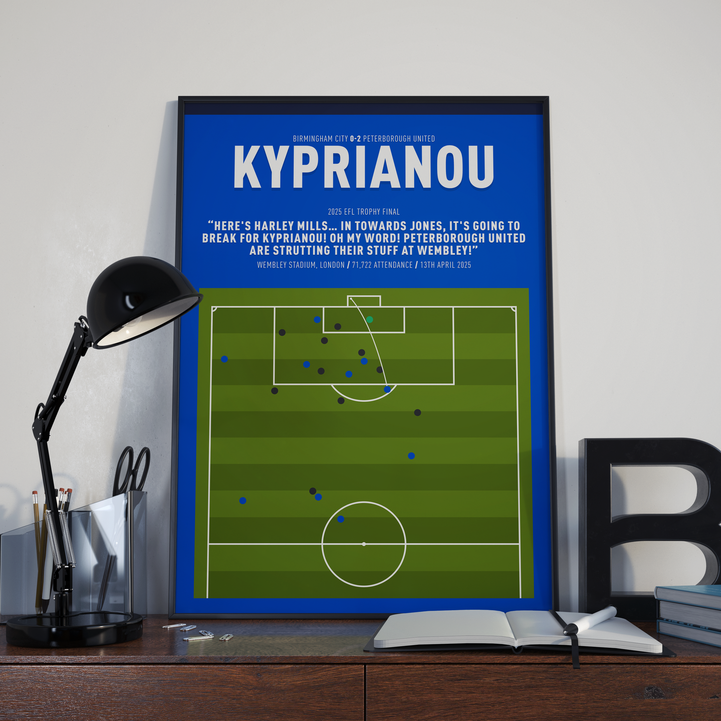 Hector Kyprianou Goal – Birmingham City vs PETERBOROUGH – 2025 EFL Trophy Final