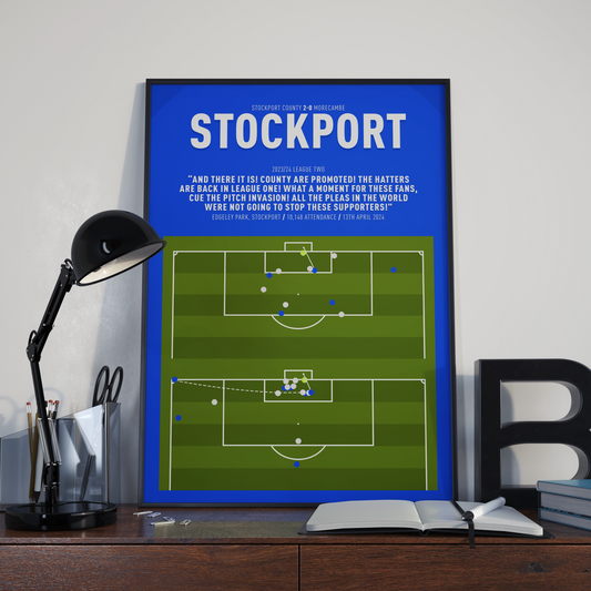 Stockport County Promotion (All Goals) – STOCKPORT vs Morecambe – 23/24 League Two