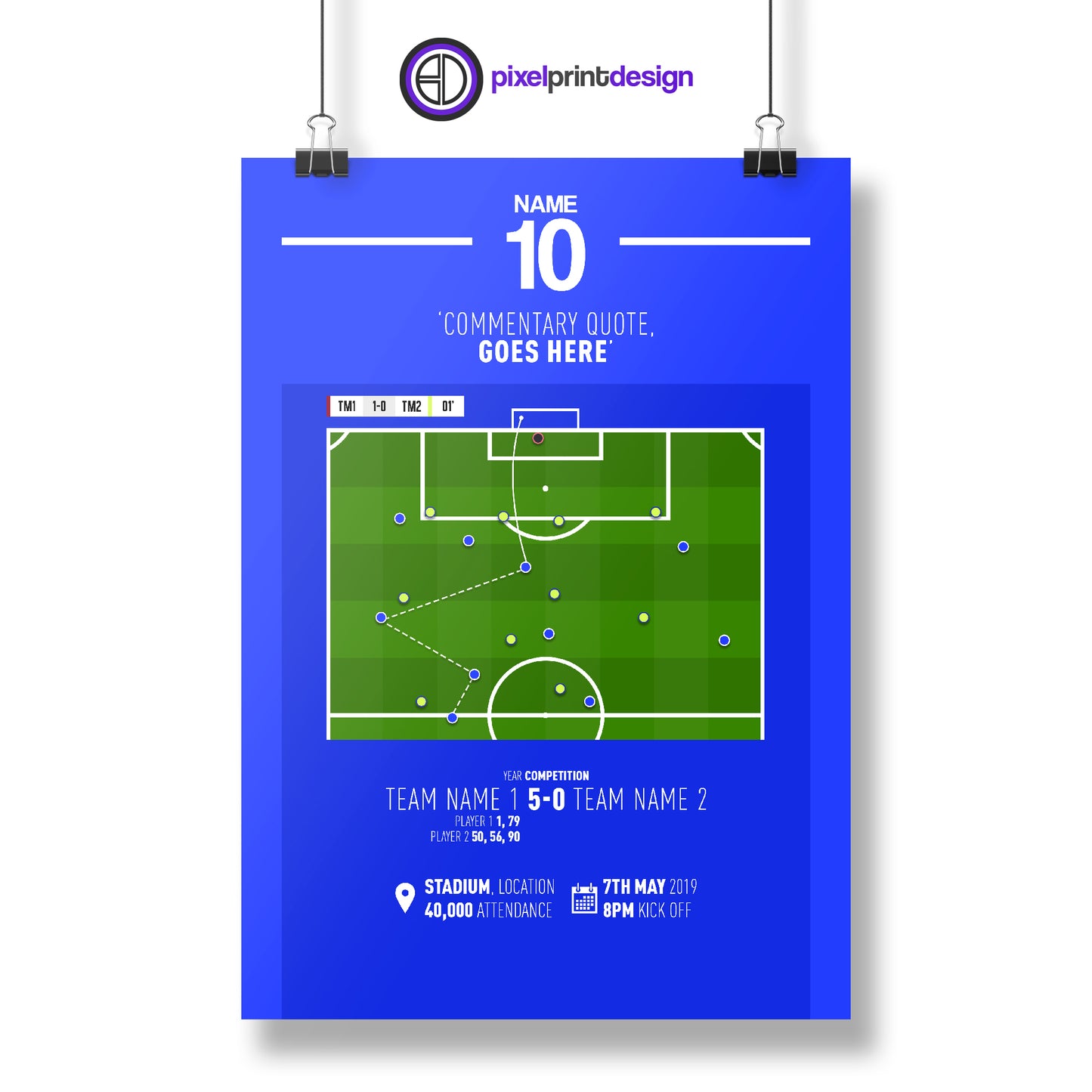 Custom Goal Remake | Poster