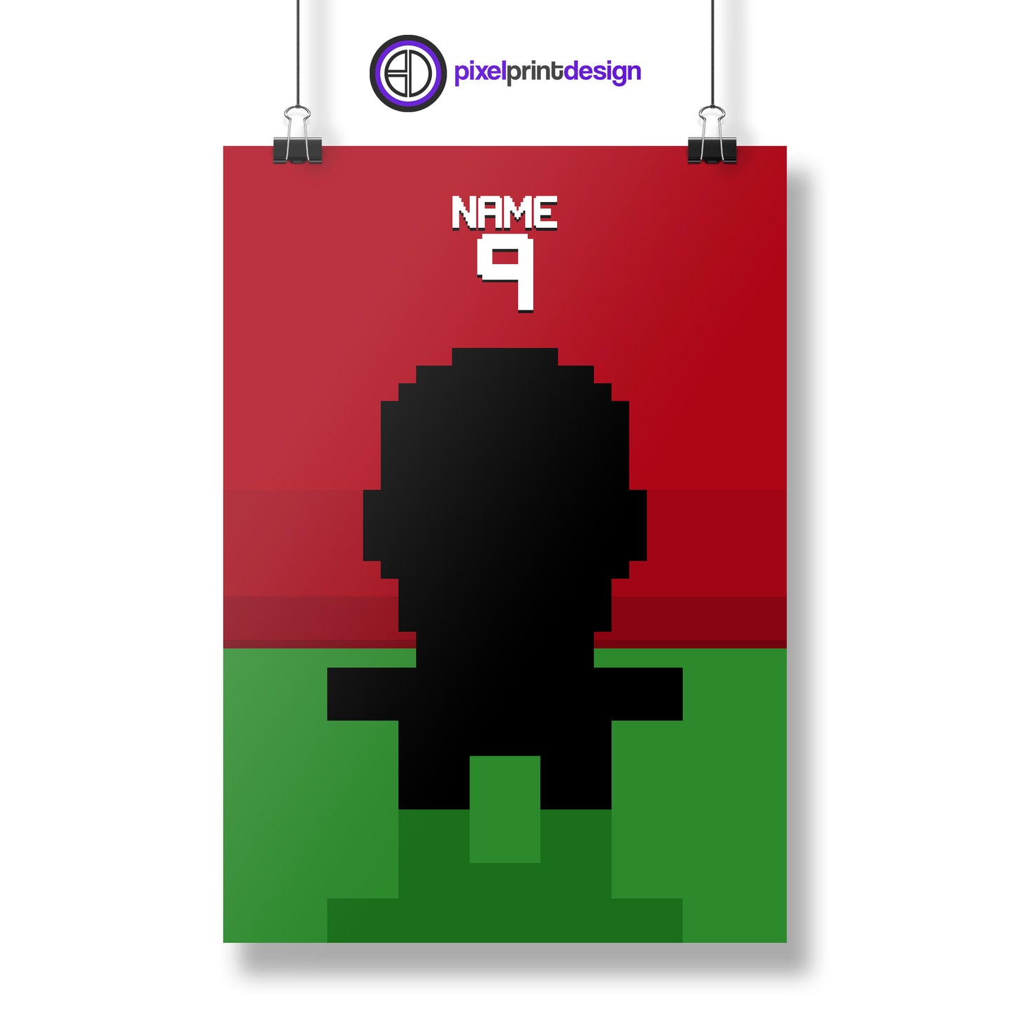 Custom Pixel Art Design | Poster