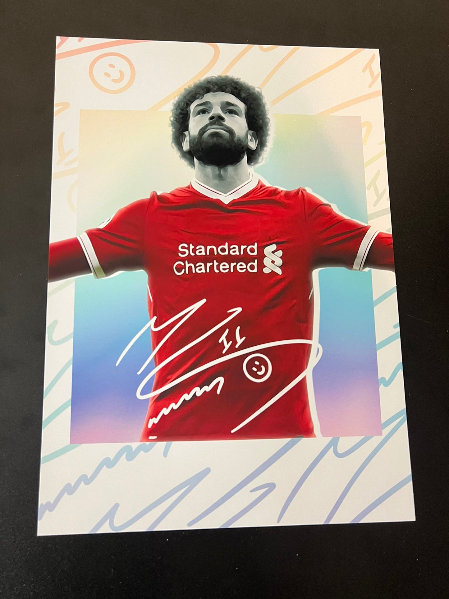 Mohamed Salah | Signature Series | Poster