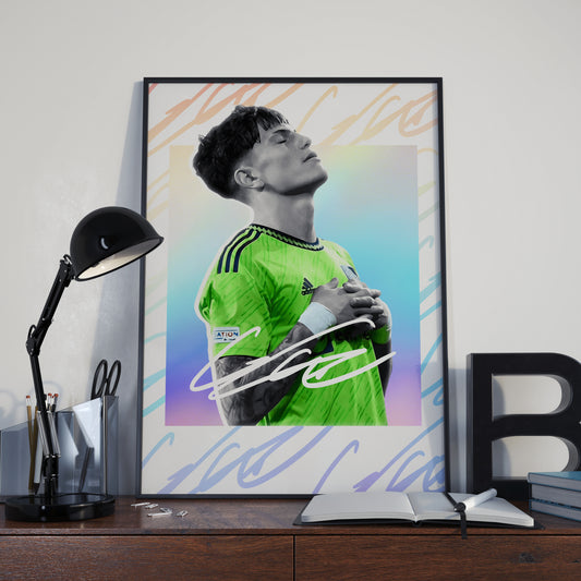 Alejandro Garnacho | Signature Series | Poster