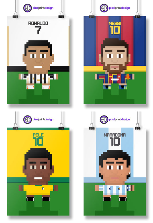 G.O.A.T Bundle | Messi, Ronaldo, Pele & Maradona | ***SPECIAL OFFER***