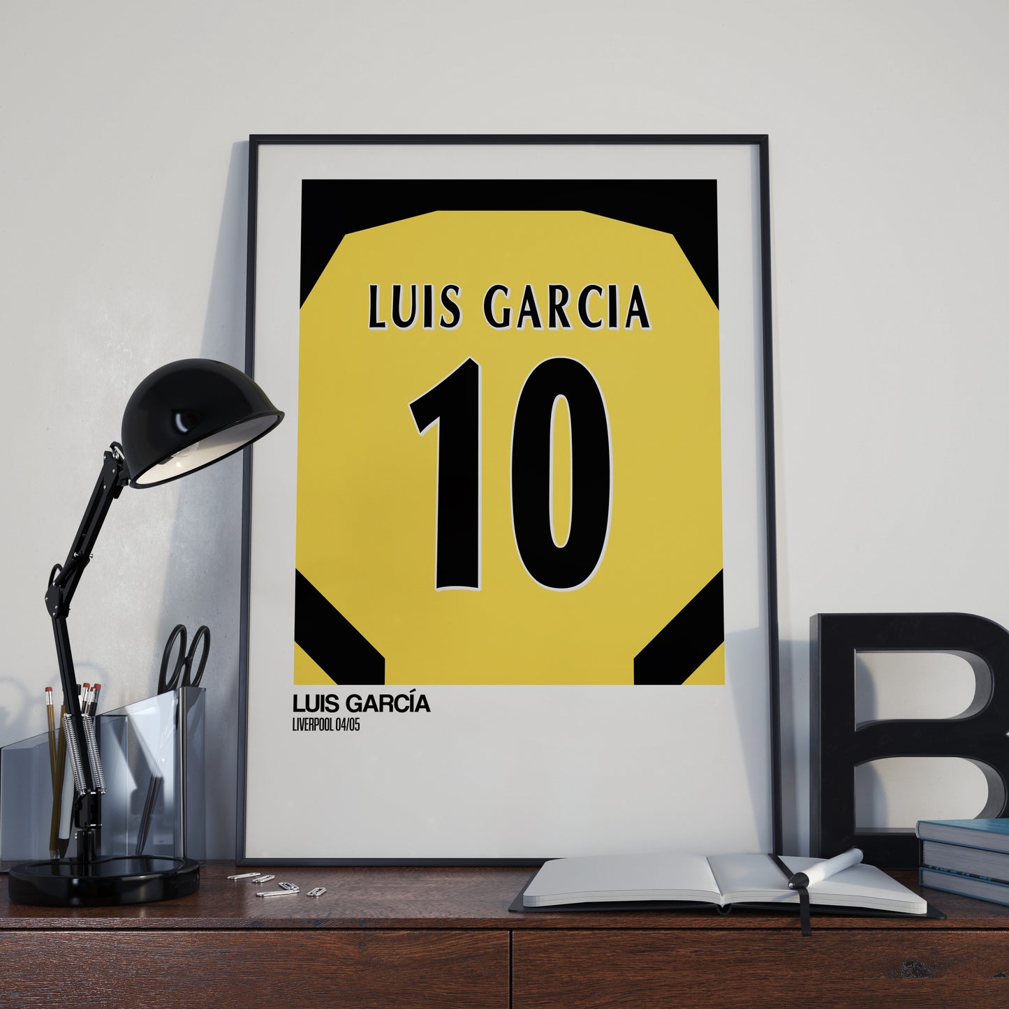 Liverpool Away Kit 04-05 | Custom Name & Number | Poster