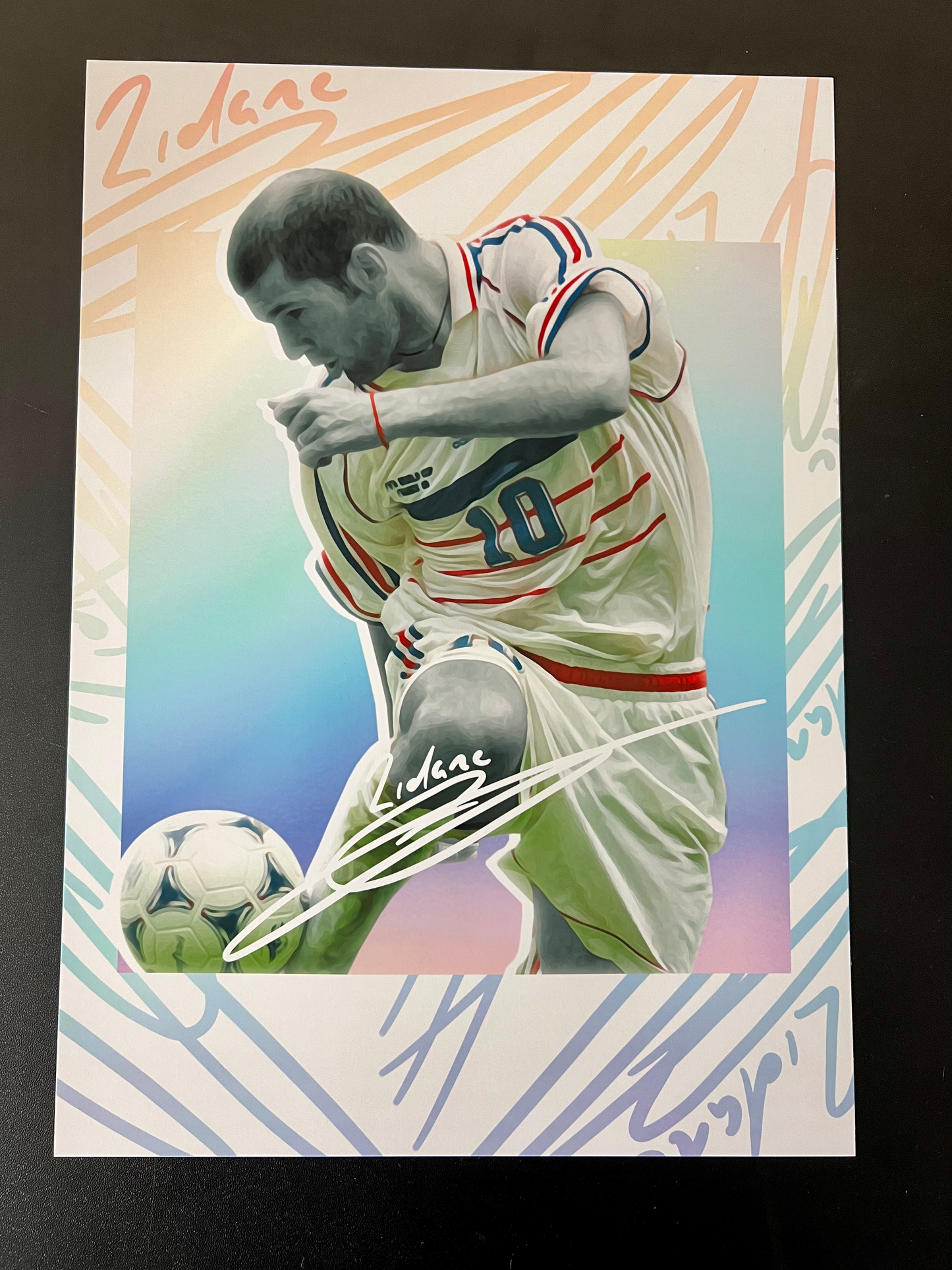 Zinedine Zidane | Signature Series | Poster
