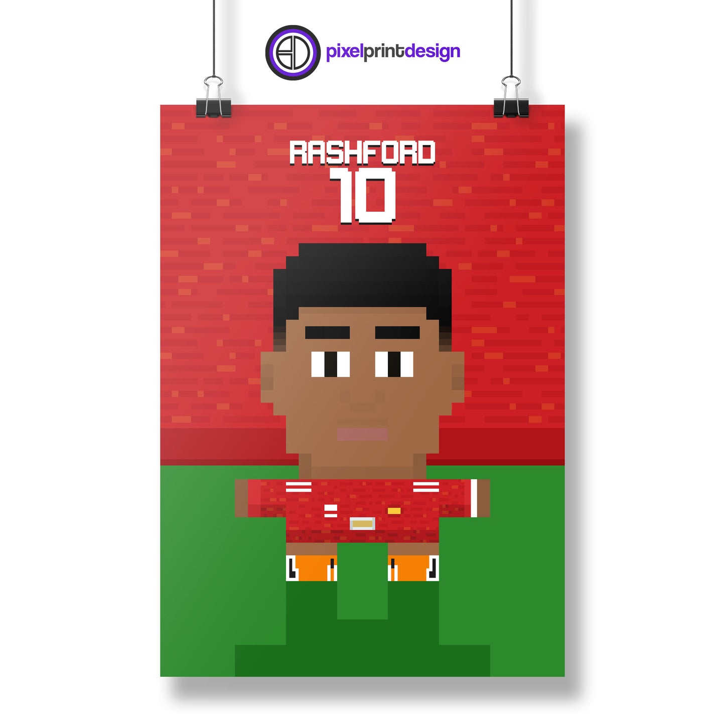 Marcus Rashford | 20/21 | Poster