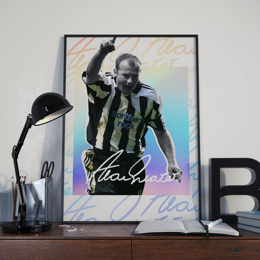 Alan Shearer | Signature Series | Poster