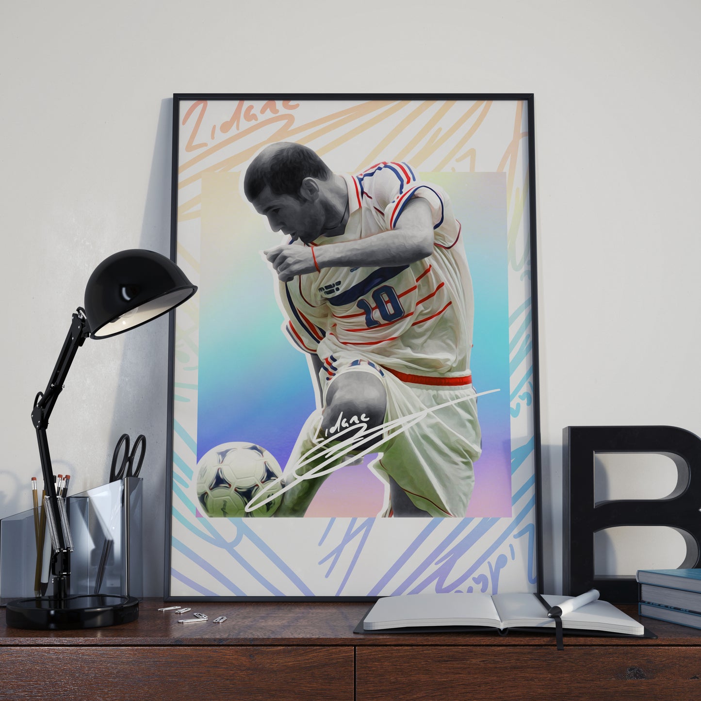 Zinedine Zidane | Signature Series | Poster