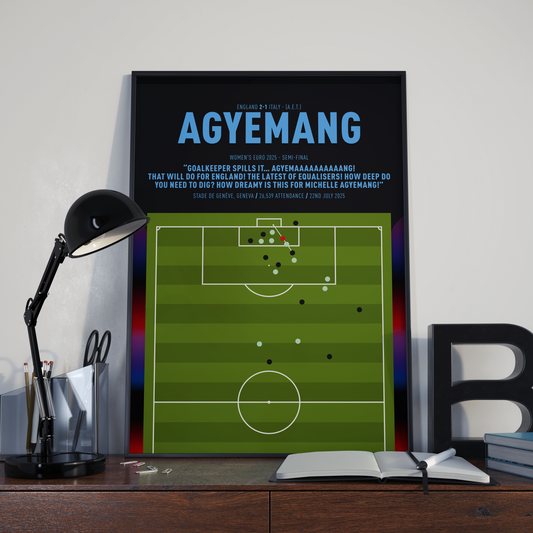 Michelle Agyemang Goal – ENGLAND vs Italy – Women's Euro 2025