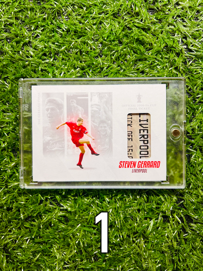 The Gerrard Final - Custom FA Cup Final 2006 Patch Card