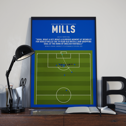 Harley Mills Goal – Birmingham City vs PETERBOROUGH – 2025 EFL Trophy Final