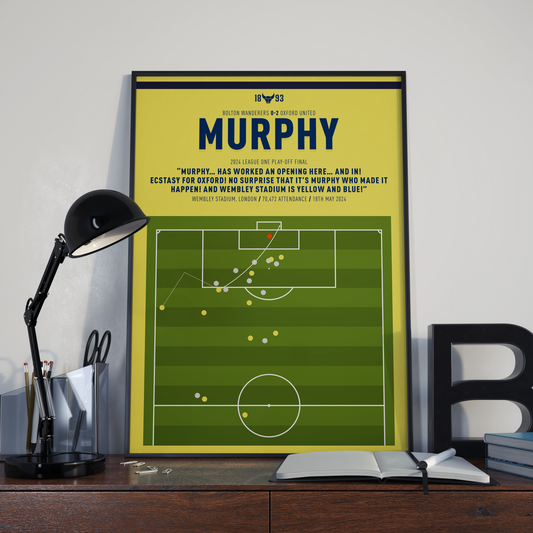 Josh Murphy 1st Goal – Bolton Wanderers vs OXFORD UNITED – 2024 League One Play-Off Final