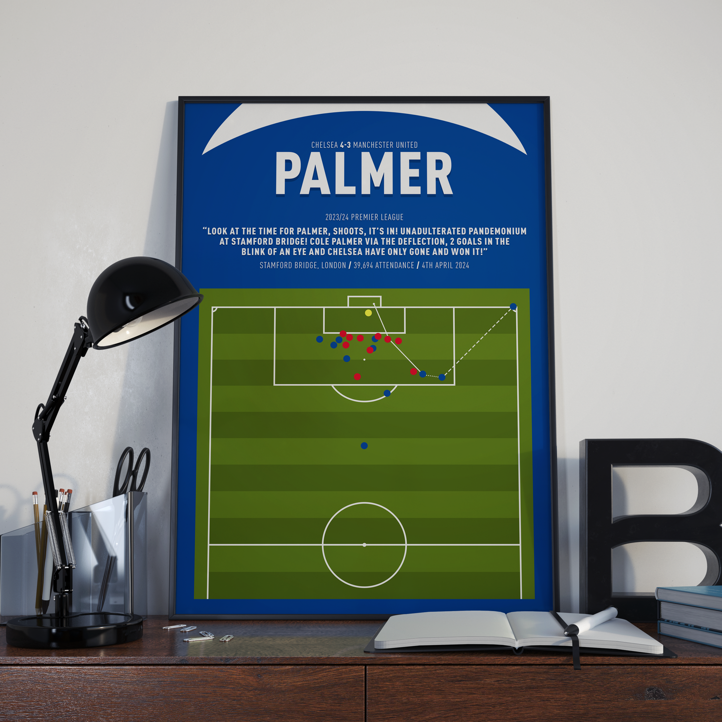 Cole Palmer Winning Goal – CHELSEA vs Manchester UTD – 23/24 Premier League