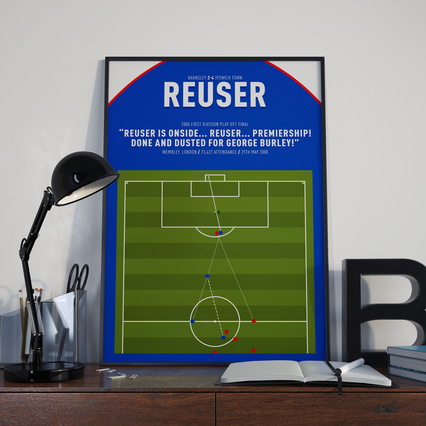 Martijn Reuser Goal – Barnsley vs IPSWICH TOWN – 2000 Championship Play-Off Final