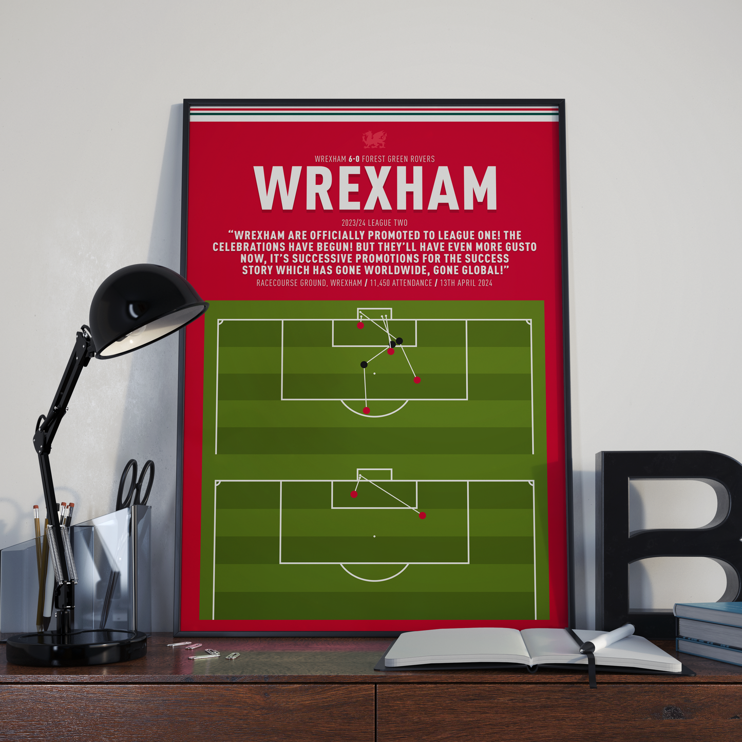 Wrexham Promotion (All Goals) – WREXHAM vs Forest Green – 23/24 League Two