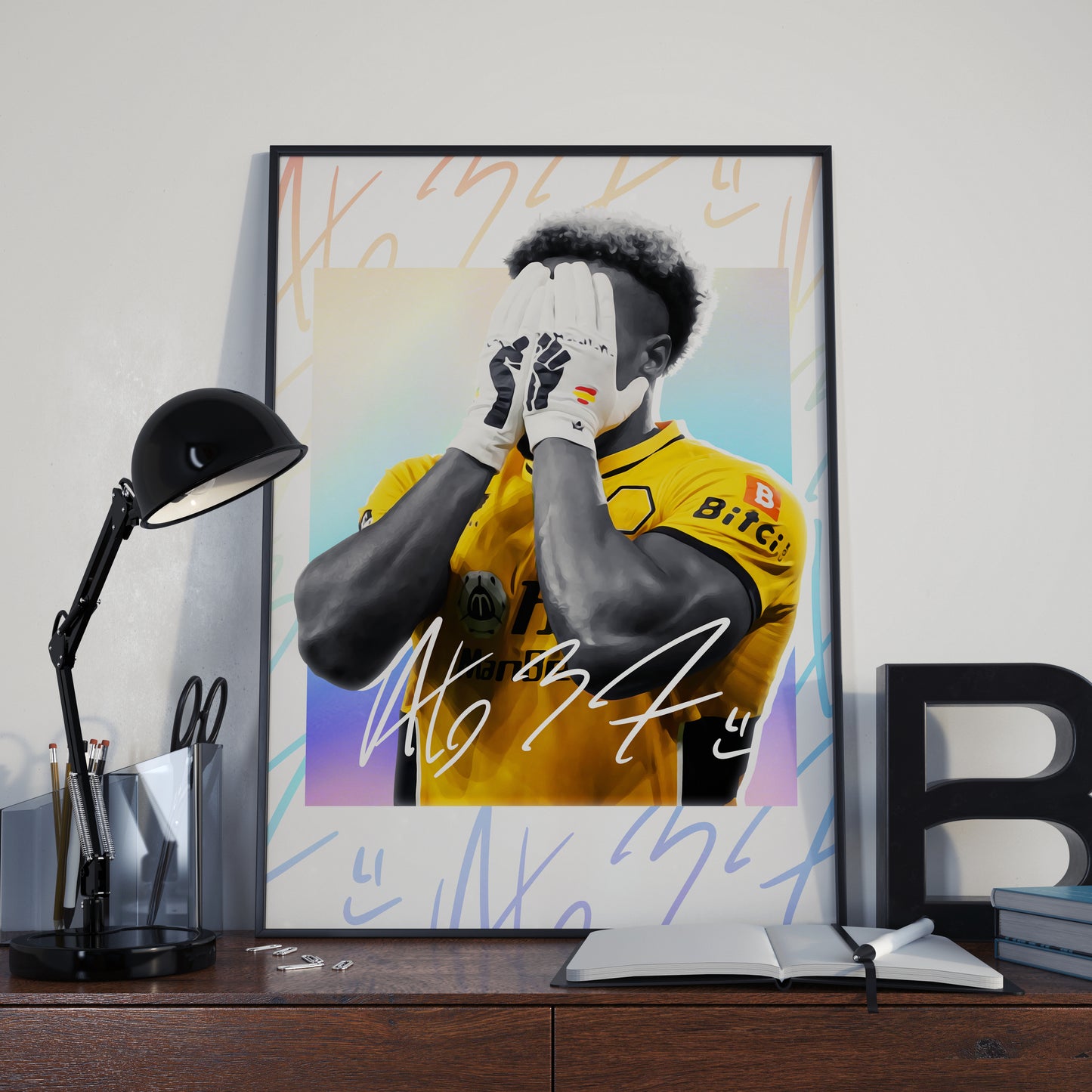 Adama Traore | Signature Series | Poster