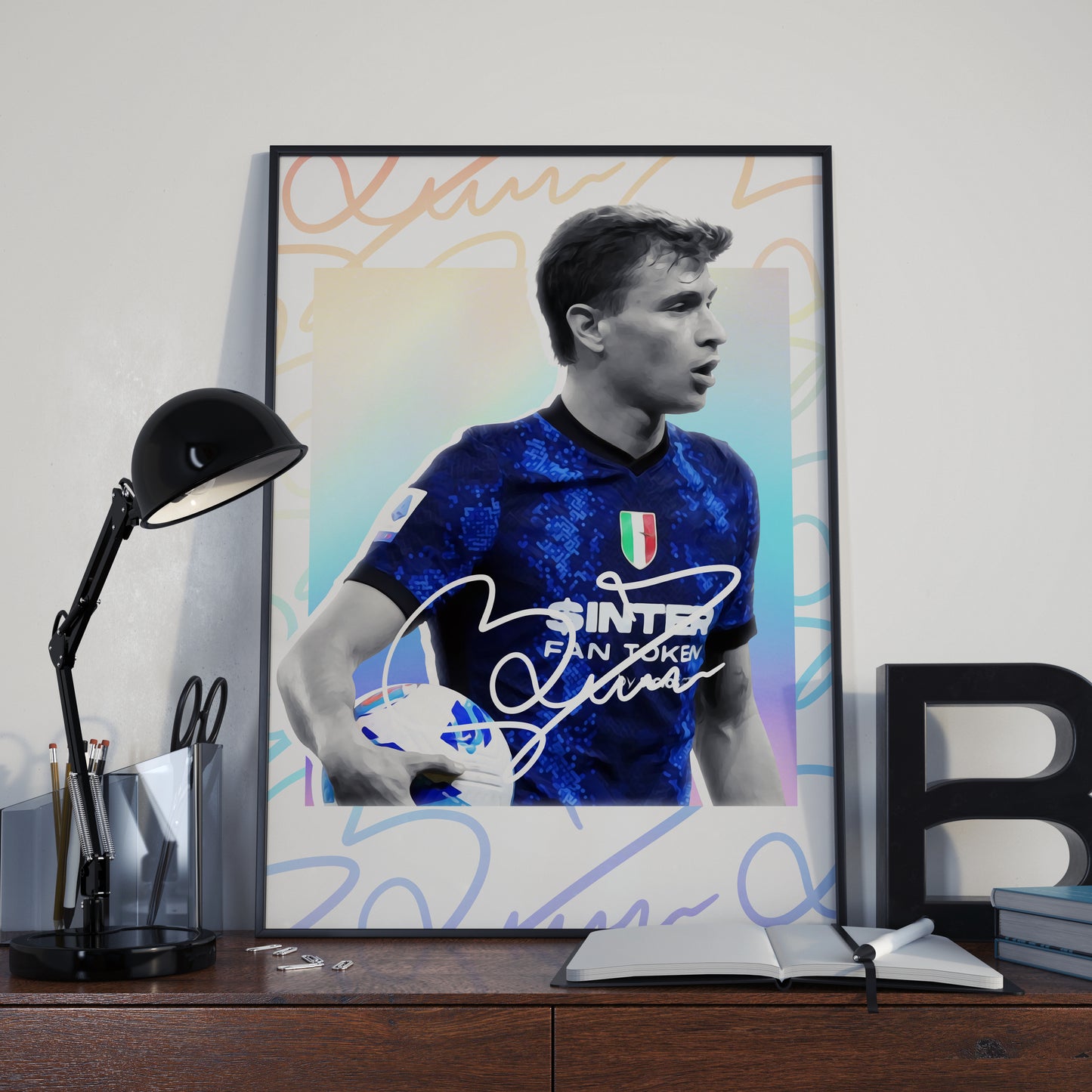 Nicolo Barella | Signature Series | Poster