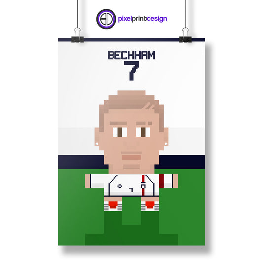 David Beckham | England 2002 | Poster