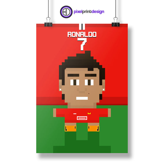 Cristiano Ronaldo | Man UTD | Poster