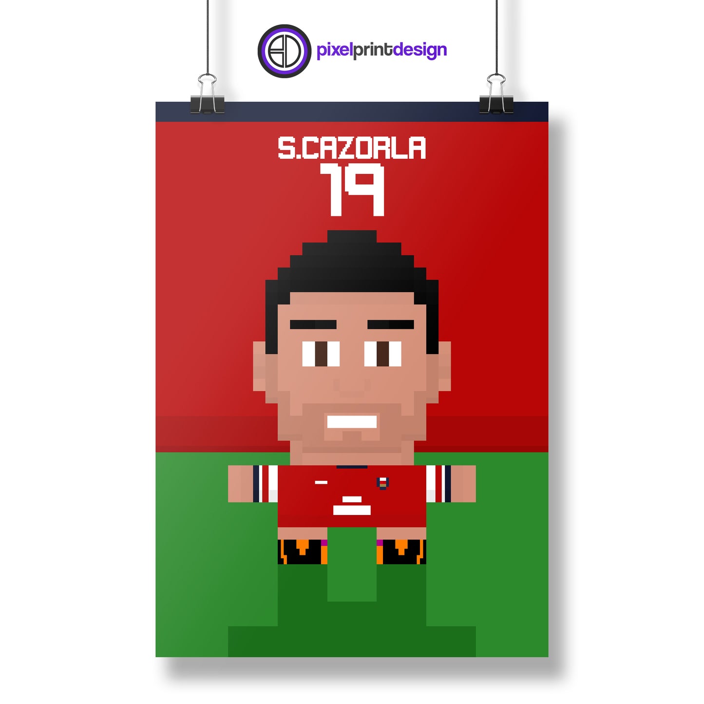 Santi Cazorla | 13/14 | Poster