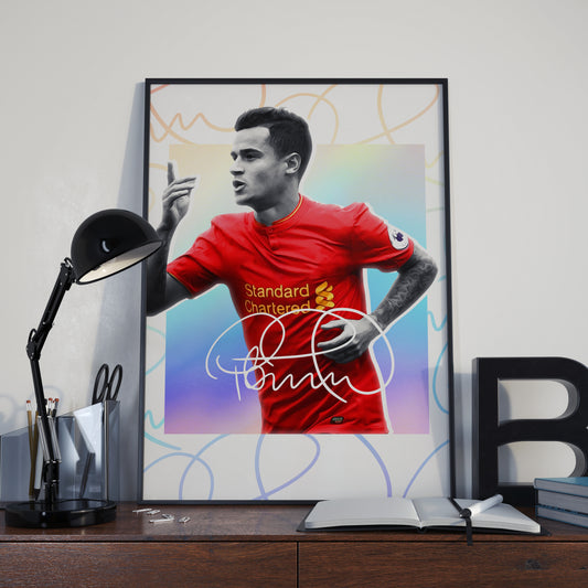 Philippe Coutinho | Signature Series | Poster