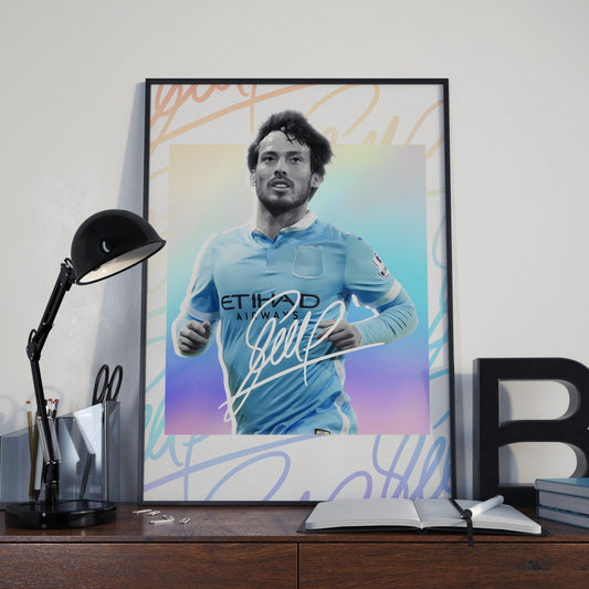 David Silva | Signature Series | Poster