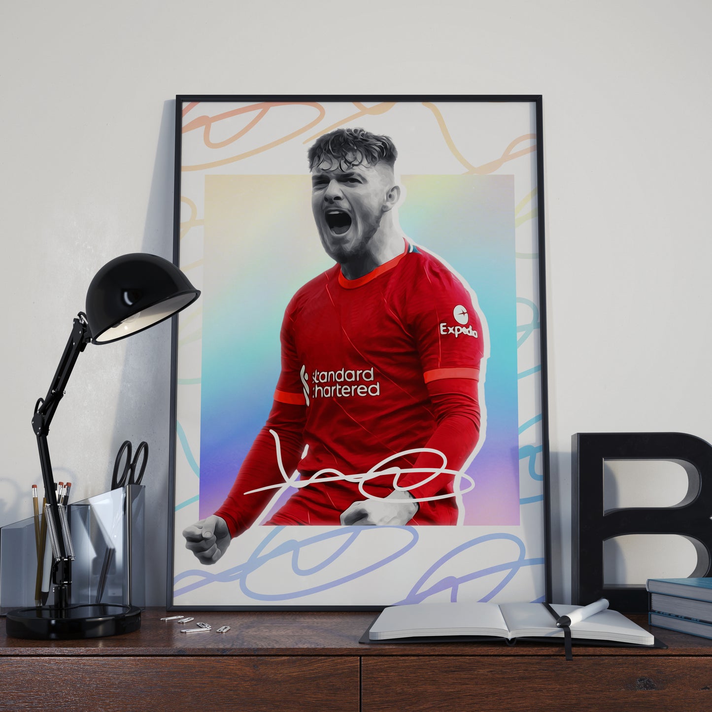 Harvey Elliott Celebration | Signature Series | Poster