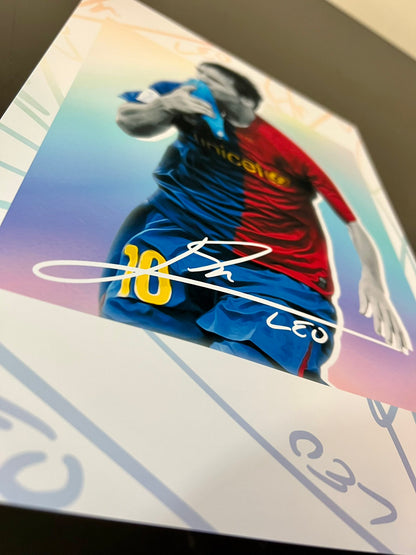 Lionel Messi | Signature Series | Poster