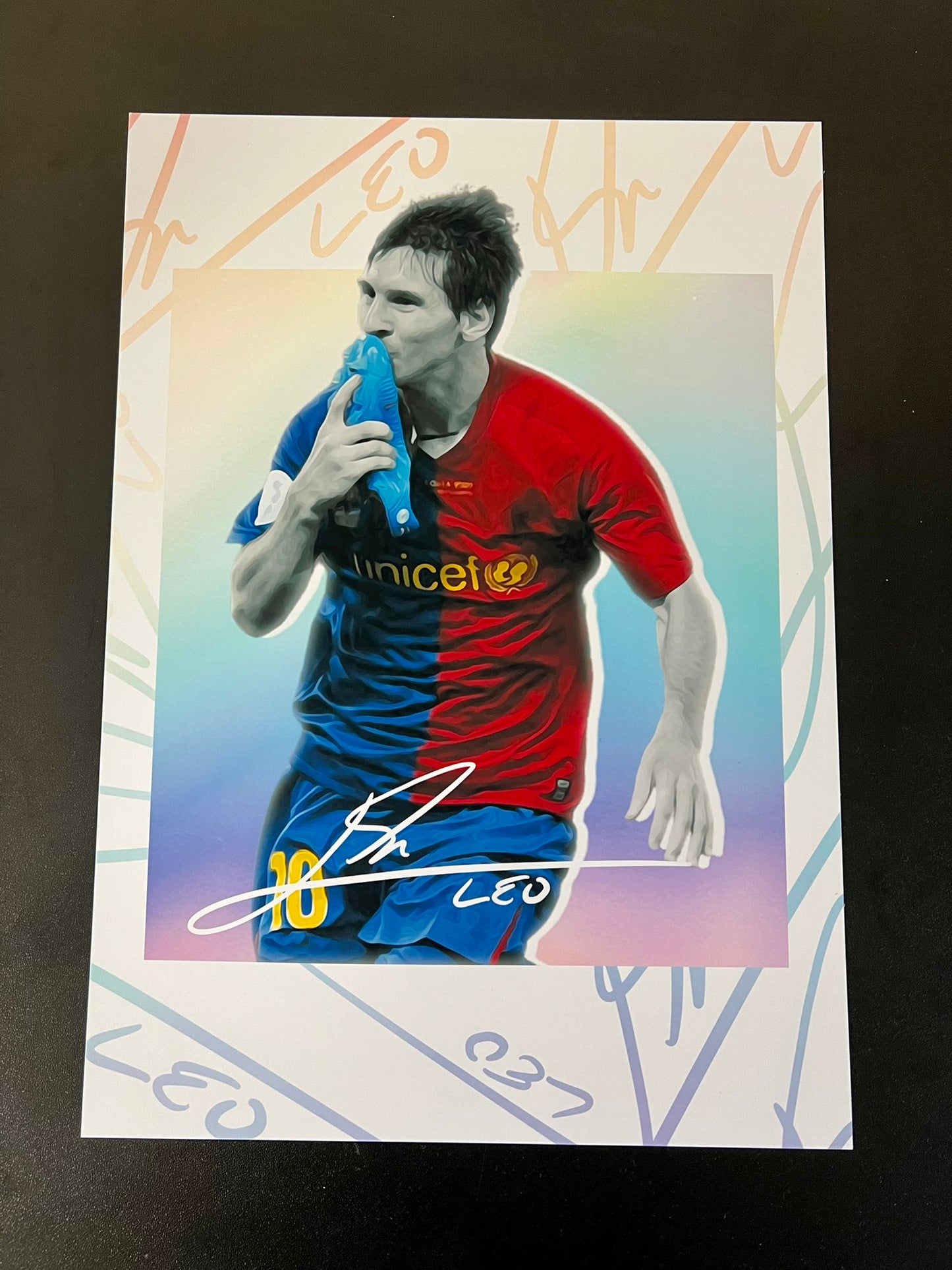 Lionel Messi | Signature Series | Poster