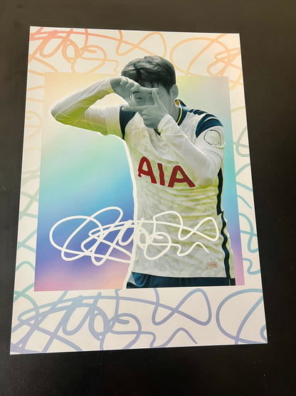 Son Heung-min | Signature Series | Poster