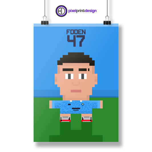 Phil Foden | 20/21 | Poster