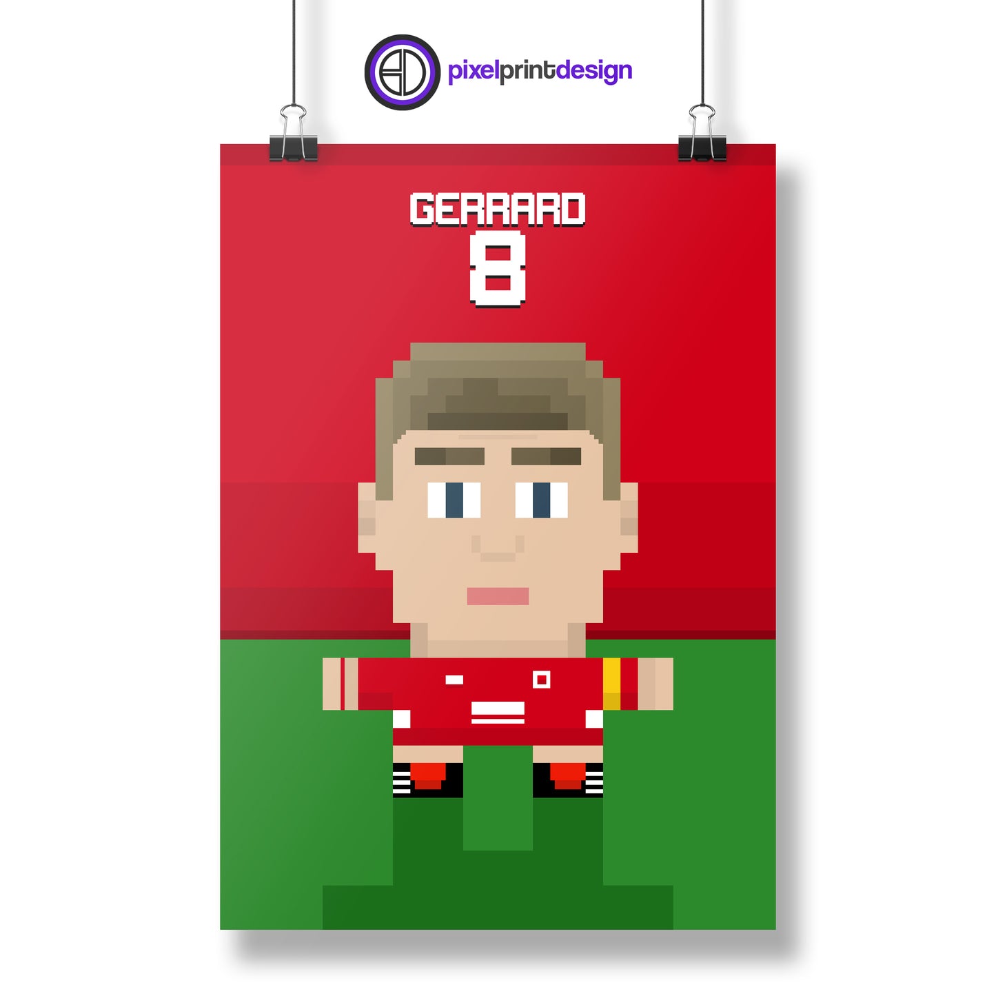 Steven Gerrard | Liverpool 2005 | Poster