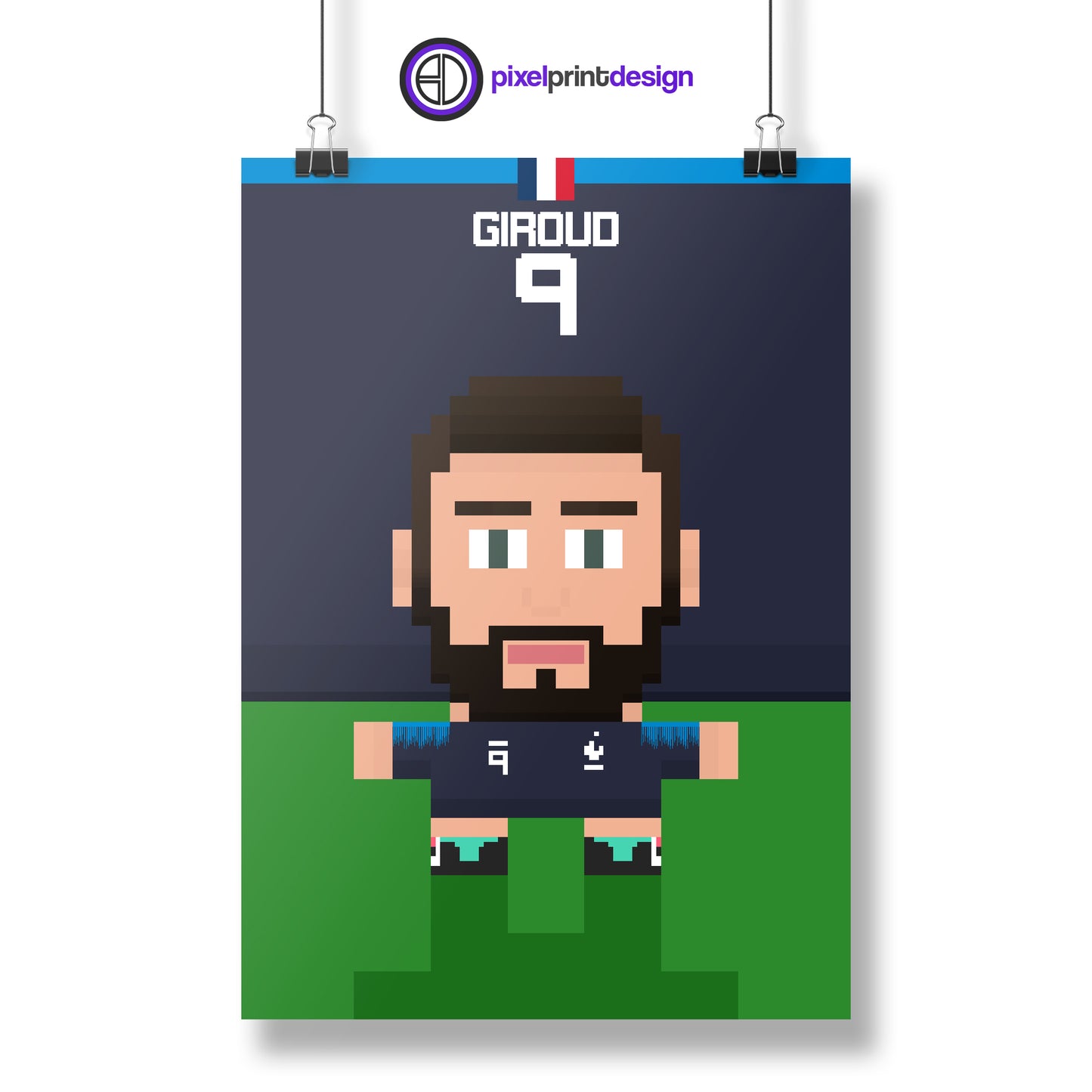 Olivier Giroud | 2018 | Poster