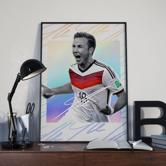 Mario Gotze | Signature Series | Poster