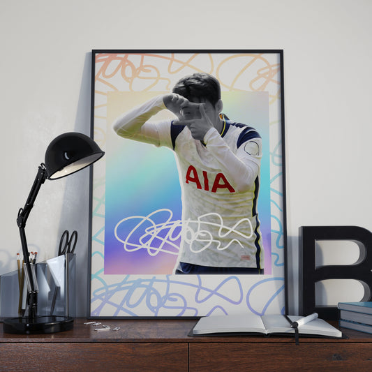 Son Heung-min | Signature Series | Poster