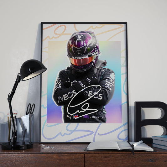 Lewis Hamilton | Signature Series | Poster