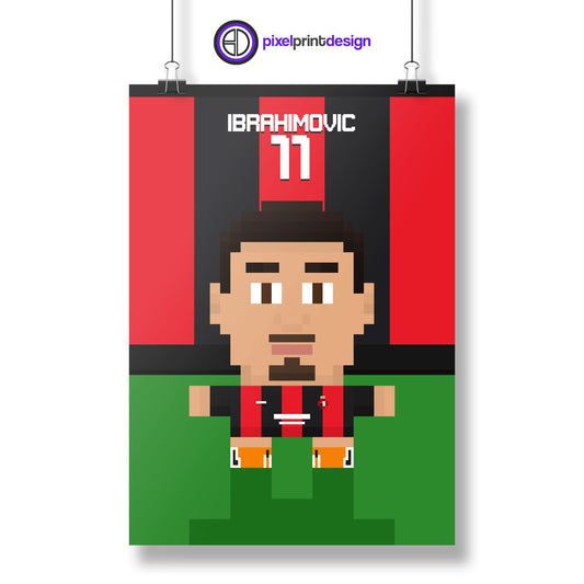 Zlatan Ibrahimovic | 20/21 | Poster