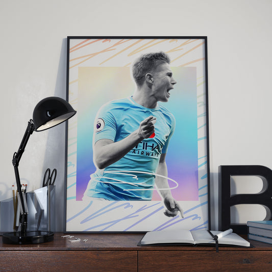 Kevin De Bruyne | Signature Series | Poster