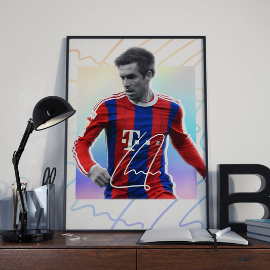 Philipp Lahm | Signature Series | Poster